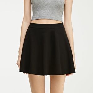 Black Skater Skirt
